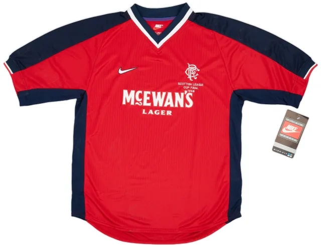 Nike 1998-99 Rangers Player Issue Away Shirt (L)