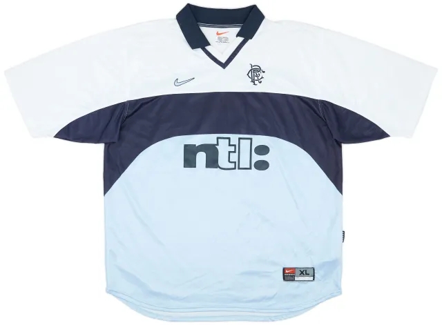 Nike 1999-00 Rangers Away Shirt - 8/10 - (XL)