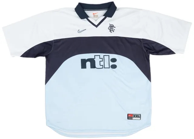 Nike 1999-00 Rangers Away Shirt - 8/10 - (XXL)