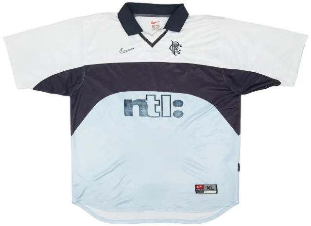 Nike 1999-00 Rangers Away Shirt - 7/10 - (XL)