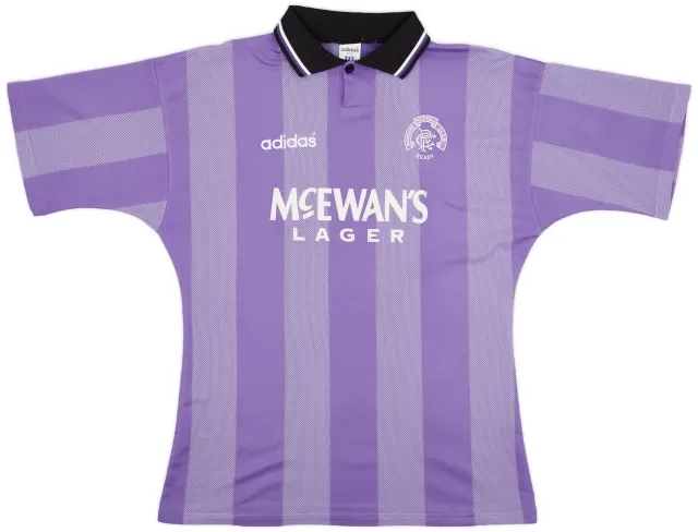 adidas 1994-95 Rangers European Shirt - 8/10 - (M/L)