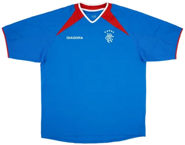 Diadora 2003-04 Rangers Home Shirt - 8/10 - (XL)