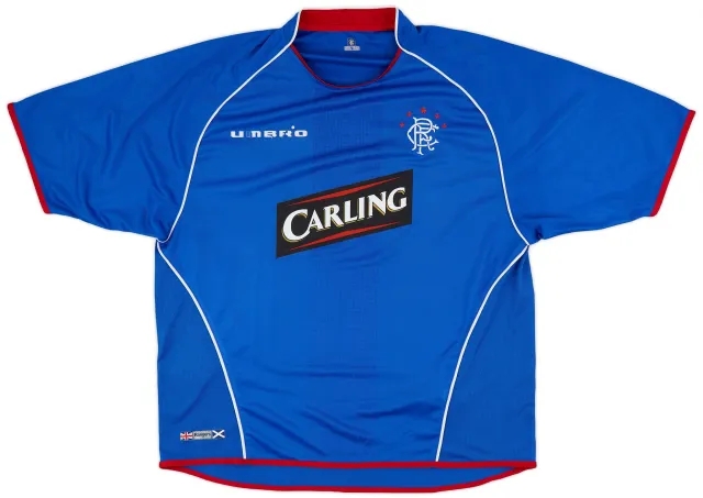 Umbro 2005-06 Rangers Home Shirt - 5/10 - (XL)