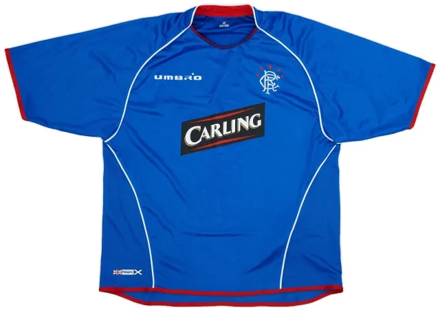 Umbro 2005-06 Rangers Home Shirt - 5/10 - (XL)