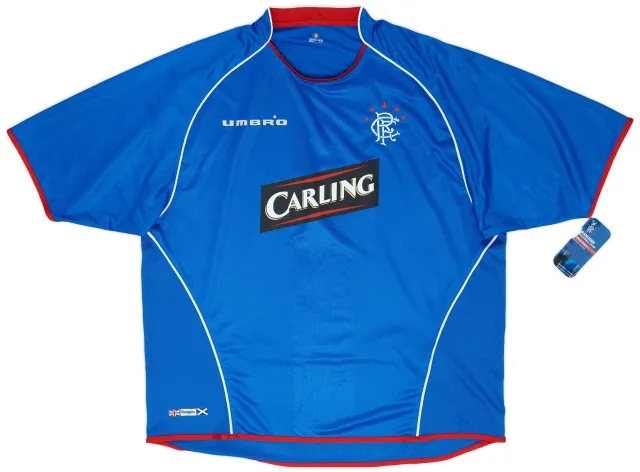Umbro 2005-06 Rangers Home Shirt (XXL)