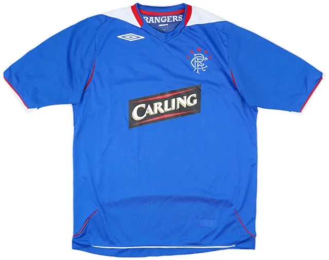 Umbro 2006-07 Rangers Home Shirt - 7/10 - (L)