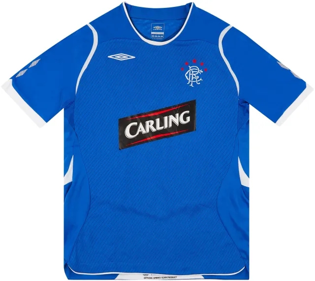 Umbro 2008-09 Rangers Home Shirt - 8/10 - (Women's M)