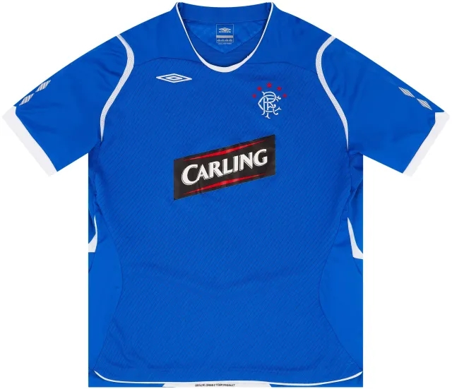 Umbro 2008-09 Rangers Home Shirt - 7/10 - (Women's XXL)