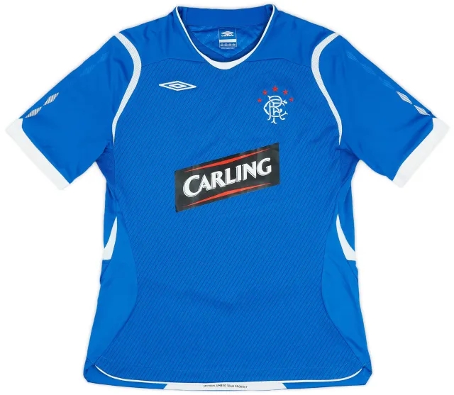 Umbro 2008-09 Rangers Home Shirt - 9/10 - (Women's M)