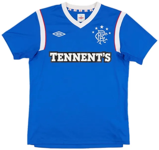 Umbro 2011-12 Rangers Home Shirt - 6/10 - (S)