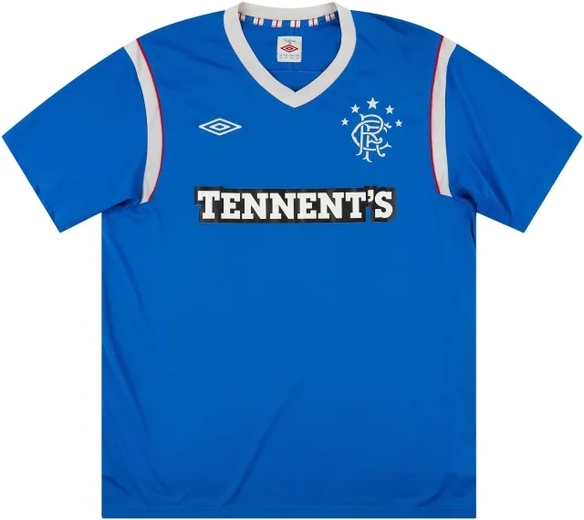 Umbro 2011-12 Rangers Home Shirt - 7/10 - (XL)