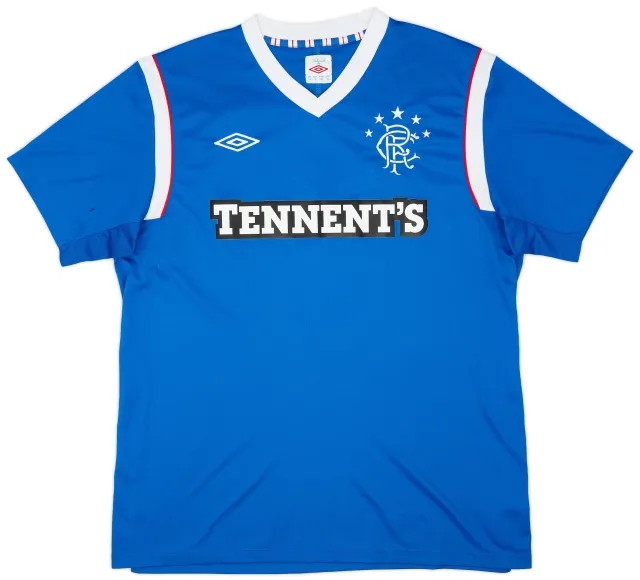 Umbro 2011-12 Rangers Home Shirt - 8/10 - (XL)