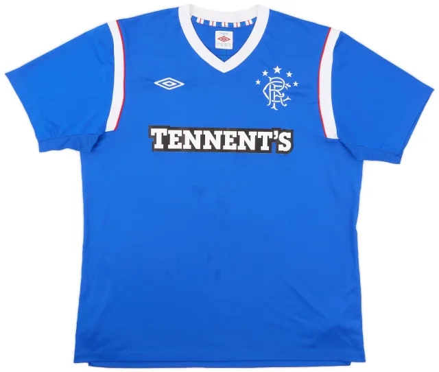 Umbro 2011-12 Rangers Home Shirt - 8/10 - (XL)