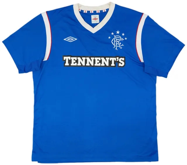 Umbro 2011-12 Rangers Home Shirt - 8/10 - (XL)