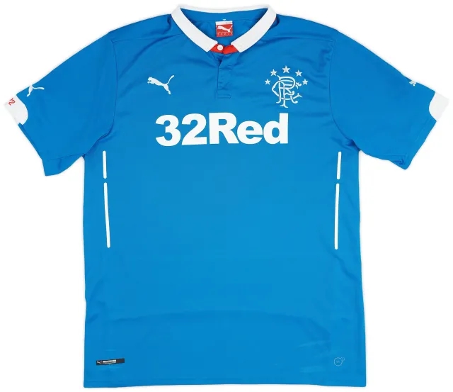 Puma 2014-15 Rangers Home Shirt - 5/10 - (XL)