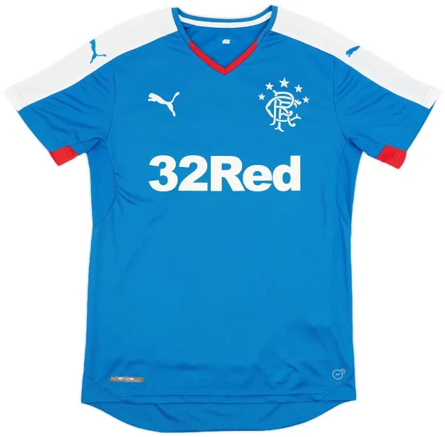 Puma 2015-16 Rangers Home Shirt - 9/10 - (M)