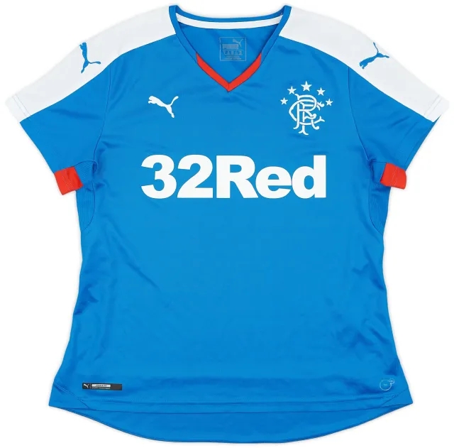 Puma 2015-16 Rangers Home Shirt - 8/10 - (Women's L)