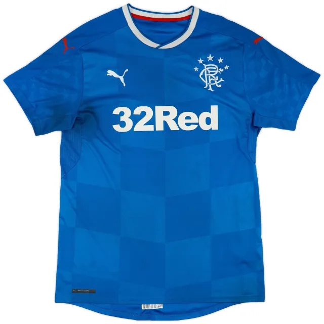 Puma 2016-18 Rangers Home Shirt - 5/10 - (L)