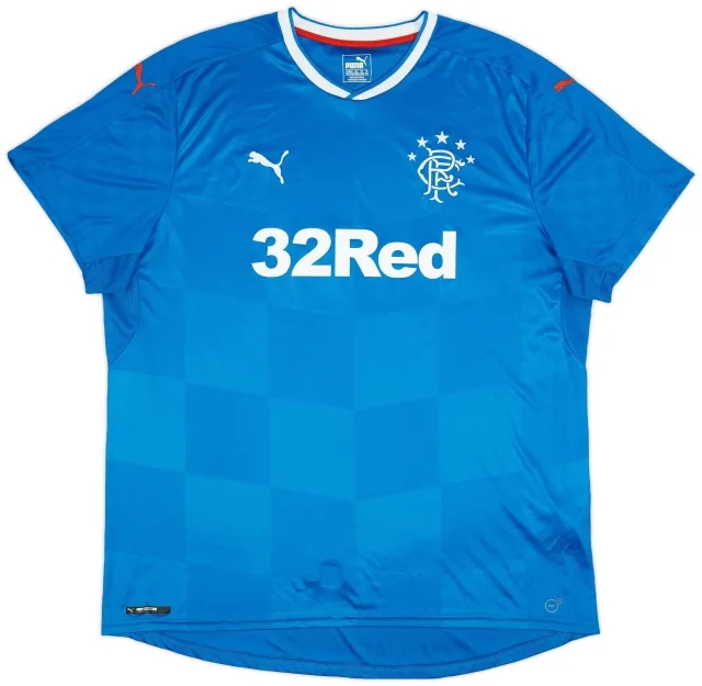 Puma 2016-18 Rangers Home Shirt - 9/10 - (3XL)