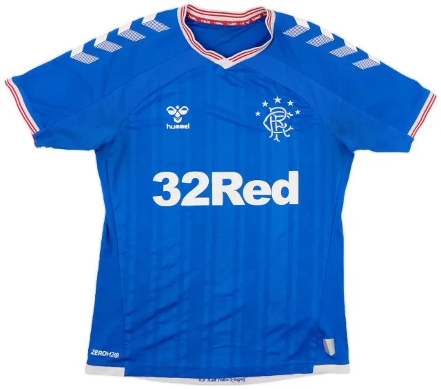 Hummel 2019-20 Rangers Home Shirt - 5/10 - (S)