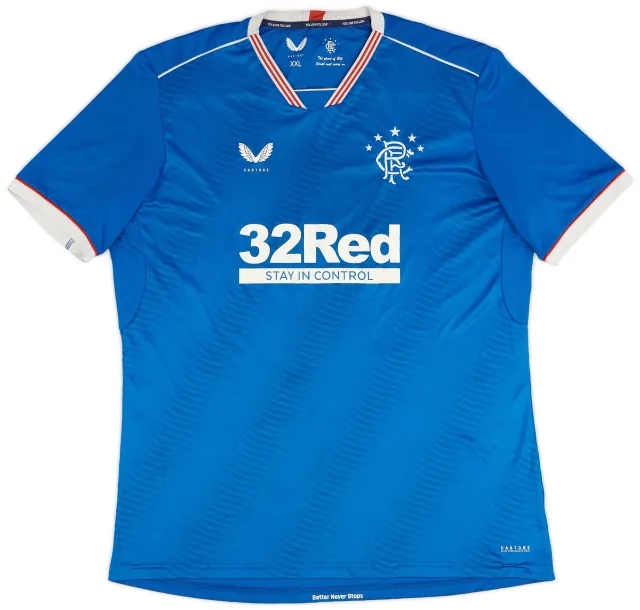 Castore 2020-21 Rangers Home Shirt - 6/10 - (XXL)