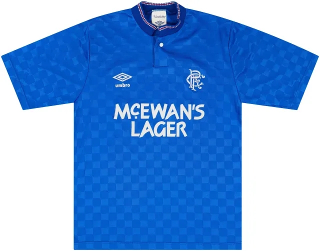 Umbro 1987-90 Rangers Home Shirt - 9/10 - (S)