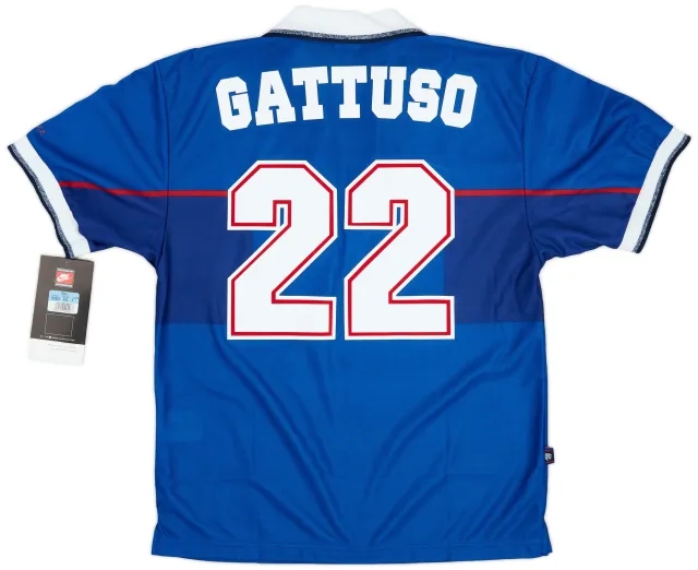 Nike 1997-99 Rangers Home Shirt Gattuso #22 (M)