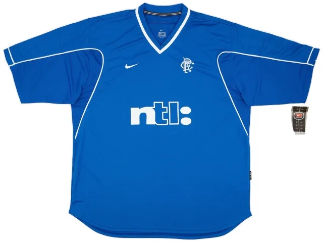 Nike 1999-01 Rangers Home Shirt (XXL)