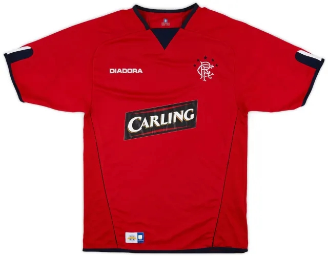 Diadora 2004-05 Rangers Third Shirt - 9/10 - (M)