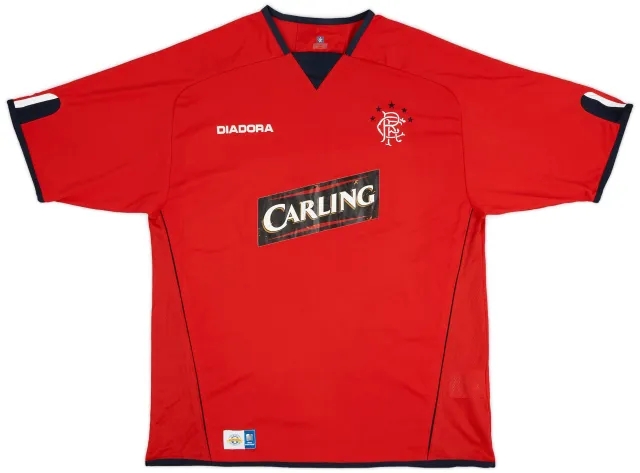 Diadora 2004-05 Rangers Third Shirt - 5/10 - (XL)