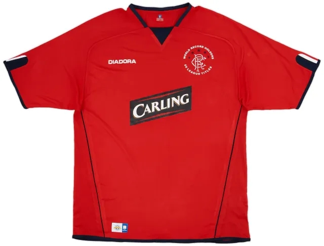 Diadora 2004-05 Rangers Third Shirt - 8/10 - (XXL)