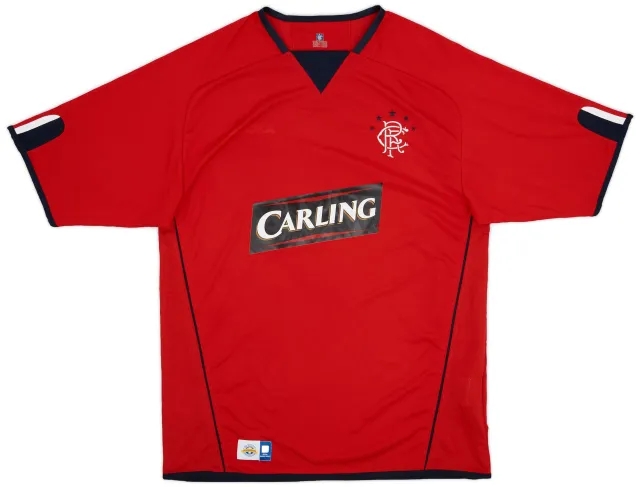 Diadora 2004-05 Rangers Third Shirt - 4/10 - (L)