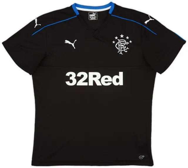 Umbro 2017-18 Rangers Third Shirt - 8/10 - (XL)