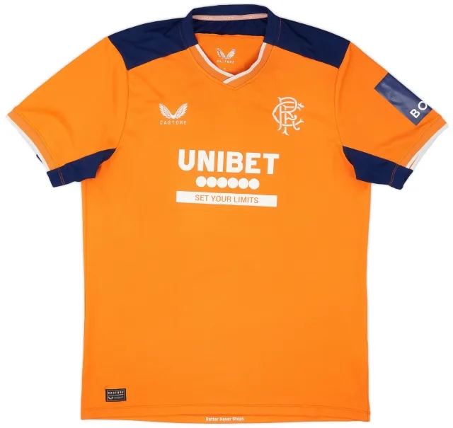 Castore 2022-23 Rangers Third Shirt - 7/10 - (L)