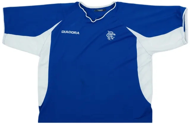 2003-04 Rangers Diadora Training Shirt - 7/10 - (XL)