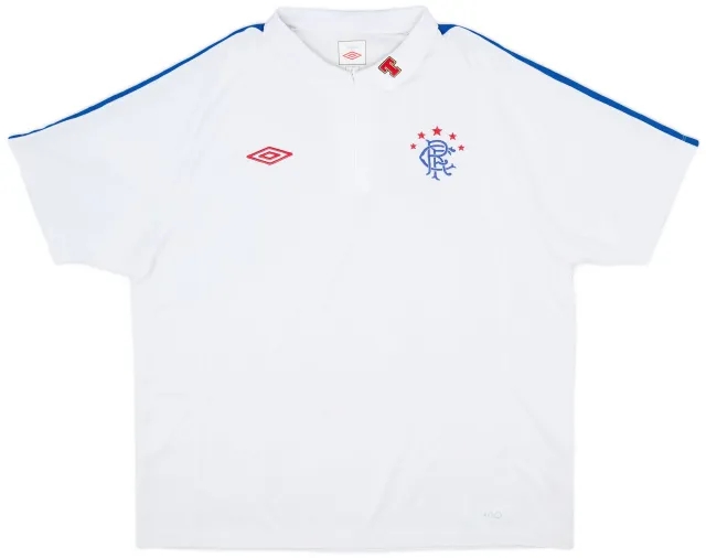 2007-08 Rangers Umbro 1/4 Zip Polo - 9/10 - (XXL)