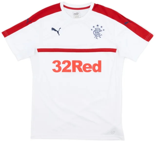 2016-17 Rangers Puma Training Shirt - 9/10 - (L)
