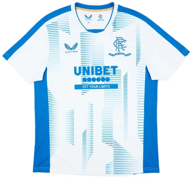 2021-22 Rangers Castore Training Shirt - 6/10 - (XL)