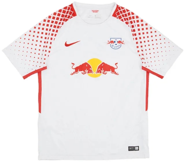 Nike 2017-18 RB Leipzig Home Shirt - 6/10 - (M)