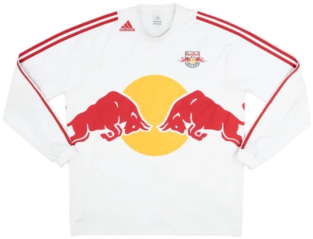 adidas 2006-07 Red Bull Salzburg Home L/S Shirt - 6/10 - (XL)
