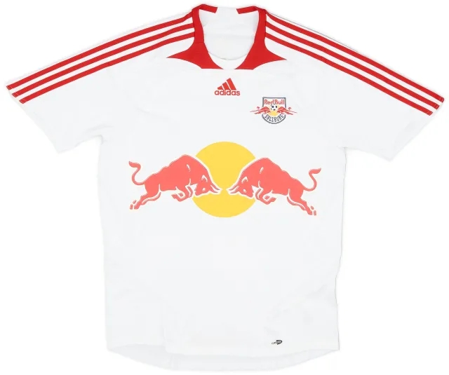 adidas 2007-08 Red Bull Salzburg Home Shirt - 6/10 - (M)