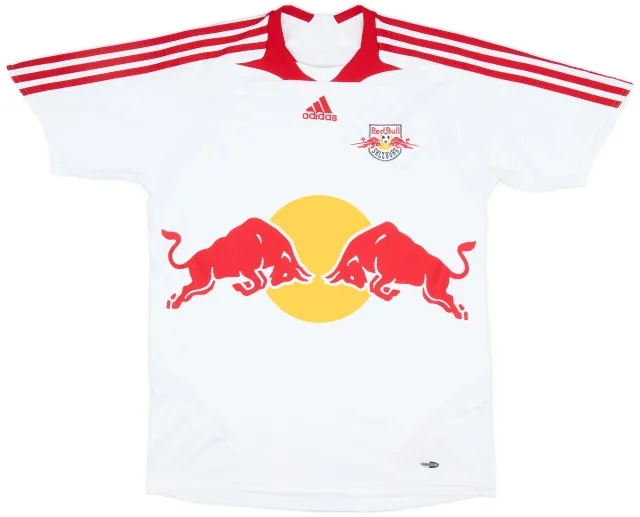 adidas 2007-08 Red Bull Salzburg Home Shirt - 9/10 - (XL.Boys)