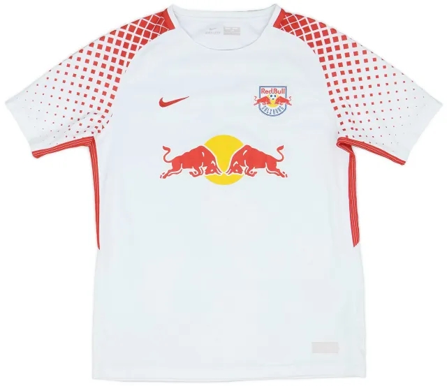 Nike 2017-18 Red Bull Salzburg Home Shirt - 7/10 - (XL.Boys)