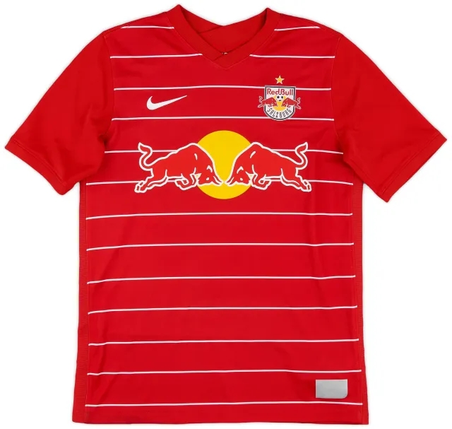Nike 2020-21 Red Bull Salzburg Home Shirt - 8/10 - (XL.Boys)