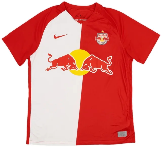 Nike 2020-21 Red Bull Salzburg Home Shirt - 6/10 - (XL)