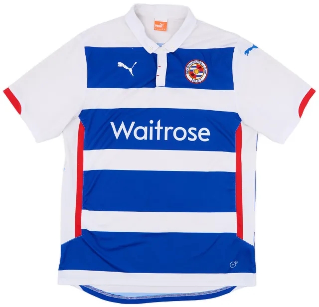 Puma 2014-15 Reading Home Shirt - 6/10 - (XXL)