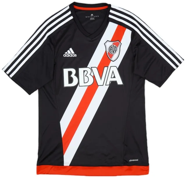 adidas River Plate Mens SS Fourth Shirt 2016/17