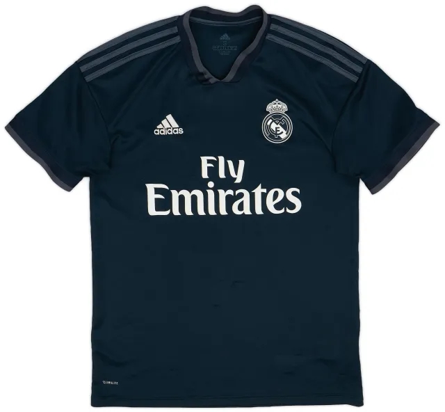 adidas 2018-19 Real Madrid Away Shirt - 6/10 - (S.Boys)
