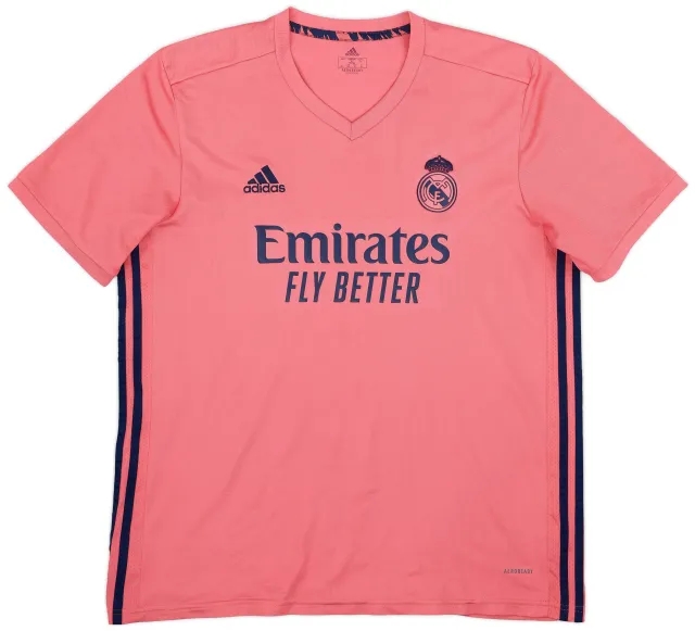 adidas 2020-21 Real Madrid Away Shirt - 9/10 - (XL)