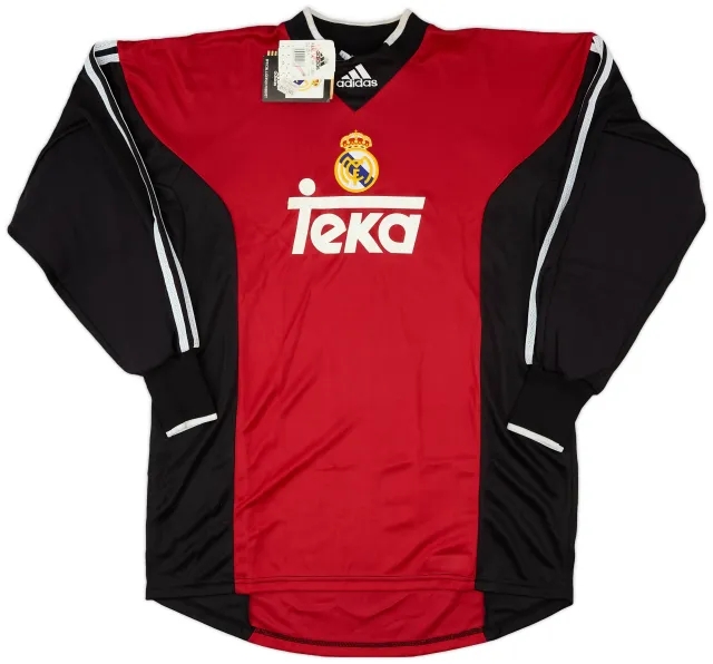 adidas 2000-01 Real Madrid GK Shirt (M)